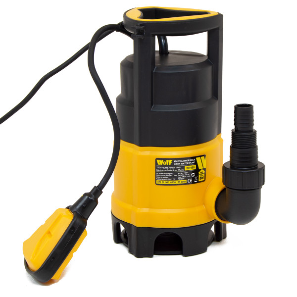 Wolf 400w Dirty & Clean Automatic Submersible Water Pump